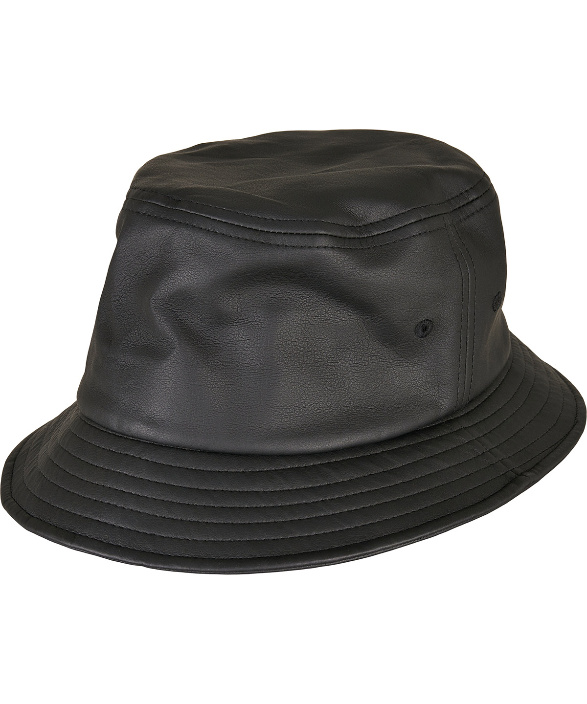 Imitation leather bucket hat (5003il)